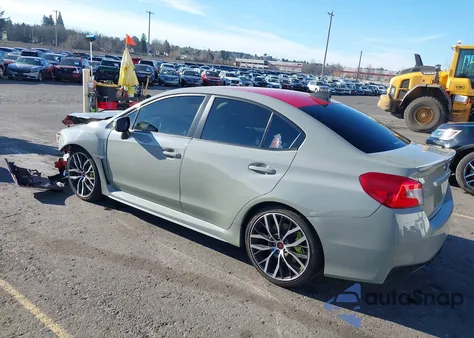 2021 Subaru Wrx Sti Limited из США, поврежденный, VIN JF1VA2T61M9816799